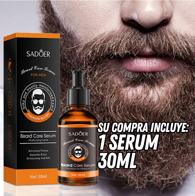 Serum Para Crecimiento De Barba Y Bigote